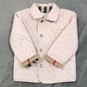 Burberry 18 months quilted jacket